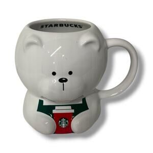Starbucks 2025 Holiday Christmas Bearista Bear Mug Exclusive Limited Edition